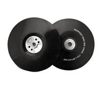 Flexipads World Class Flexipads World ngle Grinder Pads, Soft Black For Curved Surfaces Multi Colour (180mm M14 X 2.0)