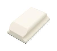 Flexipads World Class Flexipads World Cl Hand Sanding Block Shaped White Pur Grip 70 X 125mm Multi Colour (70 X 125mm)