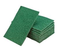 Flexipads Hand Pads World Class 34000 - Green General Purpose 150 x 223mm Pack of 10