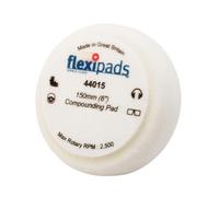 Flexipads World Class High-Performance Flexipads White Compounding Foam 150mm X 50mm For Automotive And Marine Finishes