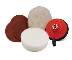 FlexipadsWorldClass 88005 Sanding & Polishing Kit M14 & 6mm GRIP