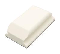 Flexipads World Class 93070 Hand Sanding Block Shaped White PUR GR...