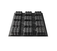FLEXIPAN Silicone Mould 12 Small Tablets - Chocolate, Brownies, Aperitifs - Home Baking Accessory - Uniform Baking, Easy Release - Sweet, Savoury - Individual Portions