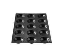 Flexipan Tartlet Mold - 15 Creations - for Perfect Individual Portions - Dessert, Appetizer, Tart, Mini Quiche - Pastry Oven Accessory, Kitchen - Christmas, Family Meals