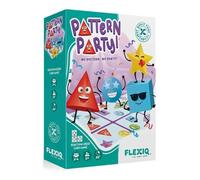 FlexiQ | Pattern Party | Board Game | Ages 5+ | 2-4 Players | 20 Minutes Playing Time