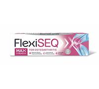 FlexiSEQ Max Strength Topical Gel, 50g, Drug-Free, Joint Pain Relief Gel, (Packaging May Vary)