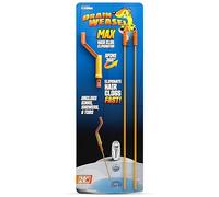FlexiSnake Millipede Max Drain Clog Remover System - Includes 2 Micro-Hook Sink Snake Wands and 1 Crank Handle - Easy to Use and Reusable - Flexible Steel and Nylon Construction - Premium Quality