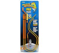 FlexiSnake The Drain Weasel MAX - 30 inch - Drain Hair Clog Remover Tool with Rotating Handle & 2 Wand Refills - Thin, Flexible, Easy to Use on Most Drains & Grates - Made in USA - (2-Pack)