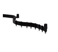 Flexline curtain rail 350 cm black 350