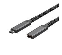 Flexline® -USB-C Extension Cable, 3.2, PD, Textile, 1.5 m