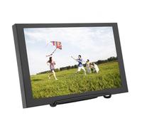 flexman 10.1 Inch Portable Monitor, 1280X800 16:9 HD Plug and Play Small Monitor with Stand Multimedia Interface USB Dual Speakers for Gaming Consoles Computers Laptops Dvrs