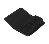 FLEXMAN 10 Holes Harmonica Carrying Case, 7 Holder Portable Eva Shockproof Cloth Harmonicas Storage Bag, Harmonica Storage Case for Harmonica Lovers