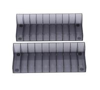 flexman 2 PCS Game Card Box, Large Capacity Game CD Storage Stand Holder Bracket for PS4, Slim, PRO Game Consoles