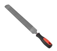 flexman 49cm Horseshoe File, Low Alloy Tool Steel Horse Rasp File Tool with Handle Shoeing Tools for Repairing Horse Goat Cow Donkey Animal Hooves