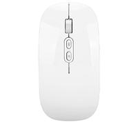 flexman cordless Mouse, 1600DPI BT2.4G Ergonomic Silent Optical Laptop Mouse General Computer Mice for PC Laptop Computer Tablet Notebook for Daily Office, Online Learning (White)