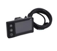 flexman Cycling LCD Display, 24V 36V 48V 60V Universal Multifunctional Bike Computer, Water Proof Riding Color Screen Control Panel for 22.2mm Handlebar