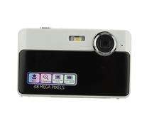 FLEXMAN Digital Camera, 48MP 1080P 2.4 IPS Screen 16X Zoom Compact Digital Camera with Beauty Enhancement Smile Detection Timed Photography Storage Bag for Vlog Travel