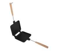FLEXMAN Double Sided Frying Pan, Aluminum Alloy Non Stick Grill Pan, One Piece Pot Stovetop Sandwich Maker for Gas Stove Induction