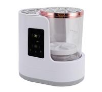 FLEXMAN Electric Makeup Brush Cleaner Machine, 3 in 1 One Key Design Plug in Automatic Cosmetic Brush Washer Tool with Dryer Stand