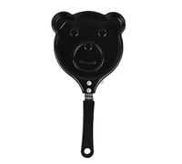 flexman Frying Pan, Stainless Iron Mini Nonstick Innovative Korean Breakfast Omelette Pan Mold, Egg Skillet for Frying Eggs, Making Little Omelets, Egg Sandwich (Bear)