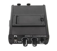 FLEXMAN Headphone Amplifier, Dual Xlr Inputs 3.5mm Output Stereo Passive Mixer, 3.9 X 3.5 X 1.4 Portable Mini Studio Headphone Amplifier Mixer with Volume Balance Control Knobs