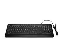 flexman Large Print Backlit Keyboard, Large Thickened Font Ergonomic Wired USB High Contrast Keyboard with Oversized Print Letters for Older People