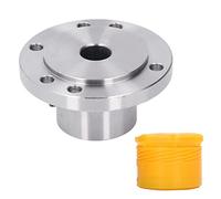 flexman Lathe Faceplate, High Manganese Steel Wear Resistant 6 Mounting Hole Chuck Faceplate for K11 80, K72 80, K12 80 and Other Kinds of 80mm Chucks (18mm)