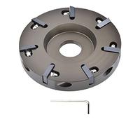 flexman Livestock Hoof Trimming Disc, 3.9 Aluminum Alloy Professional Hoof Trimming Disc Plate with 7 Blades, Electric Hoof Trimming Cutter Tool for Livestock Sheep Cattles Horses