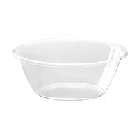 flexman Mixing Bowl, Convenient Practical Large Capacity Non Stick Transparent Kneading Bowl, Multipurpose Salad Bowl for Kneading Dough, Mixing Beating Eggs (Large Size)