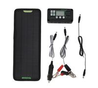 FLEXMAN MPPT Solar Charge Controller, 10W 12V USB Output Solar Panel Battery Intelligent Regulator with 32X12cm Solar Panel Size for Provides Car Batteries