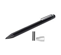 FLEXMAN Stylus Pen, 1024 Pressure Points High Sensitivity Painting Modify Clear Multifunction Stylus Pen with Replacement Nibs for 3 Pro 3, 4, 5, 6, Book, Laptop, GO (Black)