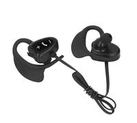 flexman Swimming Headphones, Stereo Dual Sided IPX8 Water Proof Bluetooth Noise Reduction Wireless Underwater Headphones with 32GB Memory for Diving Running Surfing (Black)