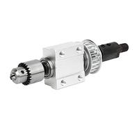flexman Unpowered Spindle Assembly, M10 DIY Woodworking Cutting Table Drill Accessory, 0.3~4mm JTO Three Jaw Drill Chuck