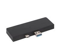 FLEXMAN USB C Hub, Portable 5 in 2 USB C Hub, 4K HD Multimedia Interface Data Transmission, Dual USB3.0 Ports Hub for Surface Pro 7, for Windows 10, 8, 7, for Vista, for XP (Negro)