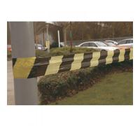 Flexo SBY04280 75mm x 500mmm Tape Barrier Striped - Black/Yellow