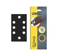 Flexovit - 1/3 Sanding Sheets Quick Release Medium 80 Grit (Pack 6)