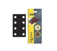 Flexovit 63642526335 1/3 Sanding Sheets Perforated Medium 80 Grit (Pack 10) Flv26335