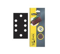 Flexovit 63642526341 1/3 Sanding Sheets Perforated Fine 120 Grit (Pack 10)