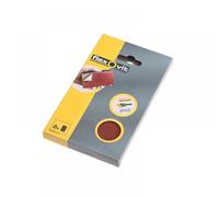 Flexovit Sanding Block Sanding Sheets Refill 70mm x 125mm 70mm x 125mm 80g Pack of 6