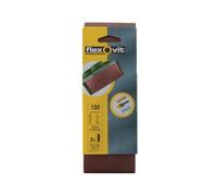Flexovit Sanding Belts 75 x 457mm 120g Pack of 2