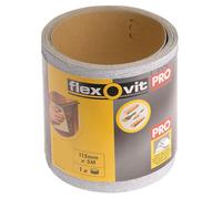 Flexovit 63642569923 High Performance Sanding Roll 115mm x 50m Fine 120G