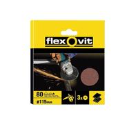 Flexovit Aluminium Oxide Fibre Discs 115mm Flexovit Multicolor