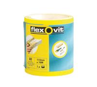 Flexovit 66261104029 High Performance Sanding Roll 115mm x 10m Medium 80g