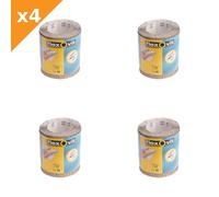 Flexovit General Purpose Sanding Roll 115mm x 5m Medium 120G - 4 Pack