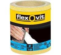 Flexovit 66261104021 High Performance Sanding Roll 115Mm X 5M Extra Coarse 40G