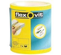 flexovit yellow sandpaper roll 10 metre long 120 grit multi purpose 66261104030