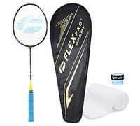 Flexpro 4U 26LBS Tension Carbon Fiber Defensive Series Badminton Racket High Rigid Lightweight Racket Capricom