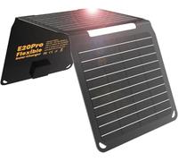 FlexSolar 20W Solar Panel Charger with PD18W USB C QC3.0 USB A Output Portable Foldable Small Power IP67 Waterproof Camping Backpacking Hiking Emergency for Phones Power Banks