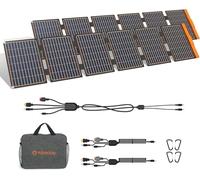 Flexsolar 2PCS 100w Portable Solar Panel Chargers with DC/QC 3.0 USB-A & PD3.0 USB-C,Monocrystalline Folding Solar Panels for Power Stations Generator,Power Banks,Phones Off-Grid Camping,Traveling