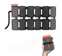 FlexSolar 36W Ultra-Portable Solar Panel Charger with Quick Charge, USB-A & USB-C & DC Ports, Ultra-Lightweight for Outdoor Emergency Power, Backpacking, Hiking, and Camping